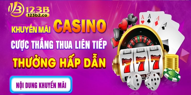 Qua tang cuoc thang thua lien tiep trong casino